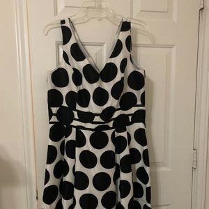 Polka dot dress, size 14